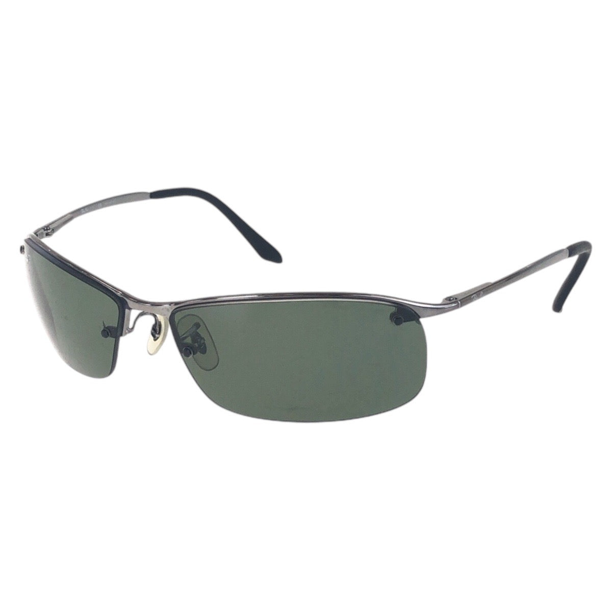 15394
Ray-Ban レイバン シルバー ブラック メタル RB3183 004/9A 63◻︎15 125 3P サングラス スクエア  メンズ