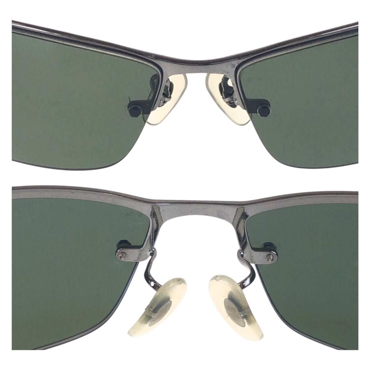 15394
Ray-Ban レイバン シルバー ブラック メタル RB3183 004/9A 63◻︎15 125 3P サングラス スクエア  メンズ