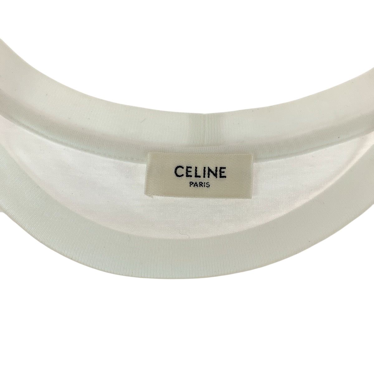 15399
CELINE セリーヌ エンブロイダリー サイズXS ホワイト ゴールド コットン 2X351501F 半袖Tシャツ  レディース