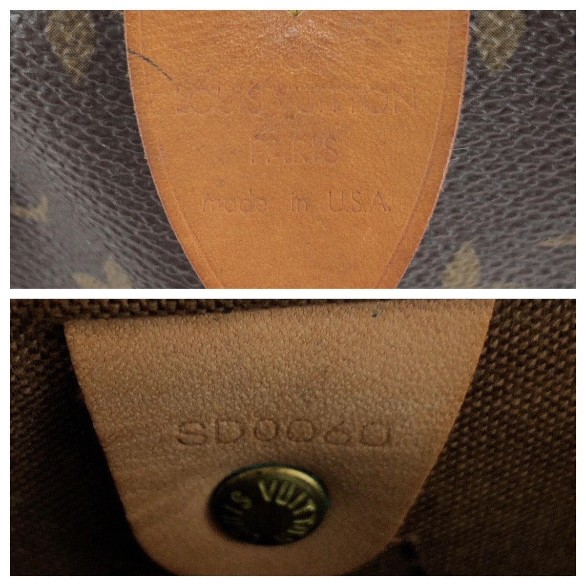 15405
LOUIS VUITTON ルイヴィトン モノグラム スピーディー30 ブラウン ゴールド金具 PVC M41526 ボストンバッグ ハンドバッグ  レディース