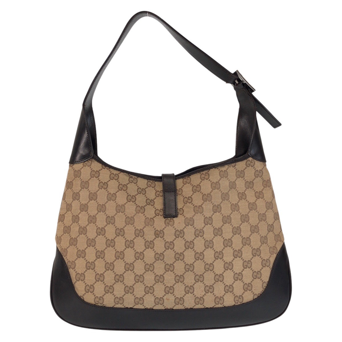 15425
GUCCI グッチ シェリーライン ジャッキー ベージュ ブラウン GGキャンバス / レザー 001 3346 ショルダーバッグ  レディース