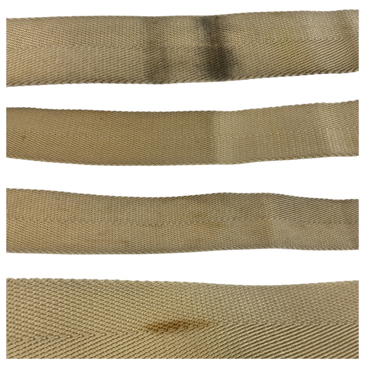 15452
GUCCI グッチ ベージュ ホワイト シルバー金具 GGキャンバス / レザー 147671 ショルダーバッグ ポシェット  レディース AB26