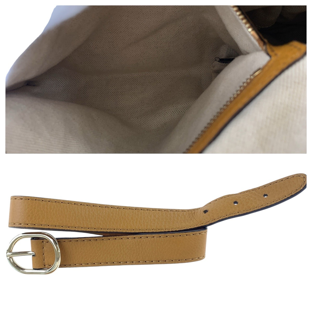 15463
GUCCI グッチ シェリーライン ニュージャッキー ホーボー イエロー ベージュ ゴールド金具 GGキャンバス / レザー 277520 ショルダーバッグ  レディース