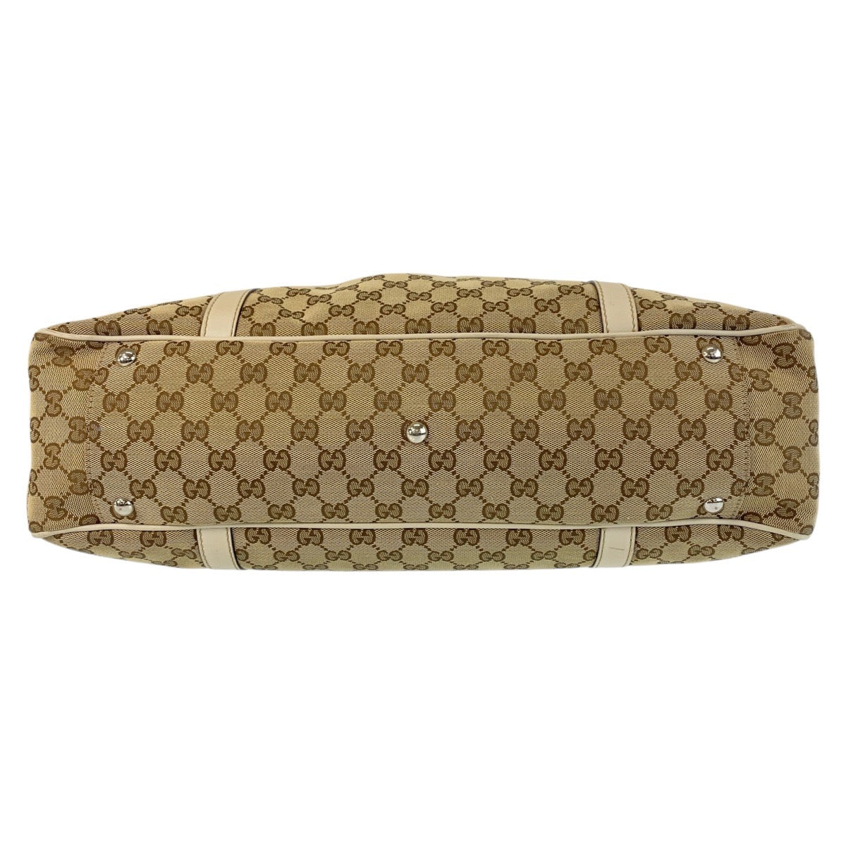 15474
GUCCI グッチ ベージュ GGキャンバス / レザー 232956 トートバッグ ショルダーバッグ  レディース ABP44
