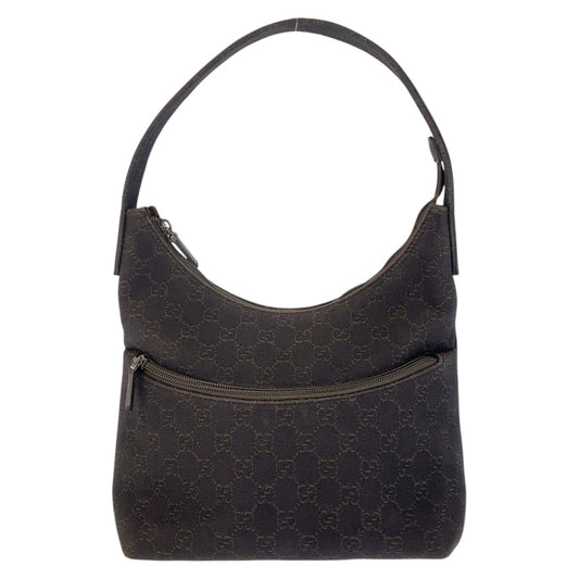 15475
GUCCI グッチ ブラウン GGキャンバス 105649 ショルダーバッグ  レディース ABP29