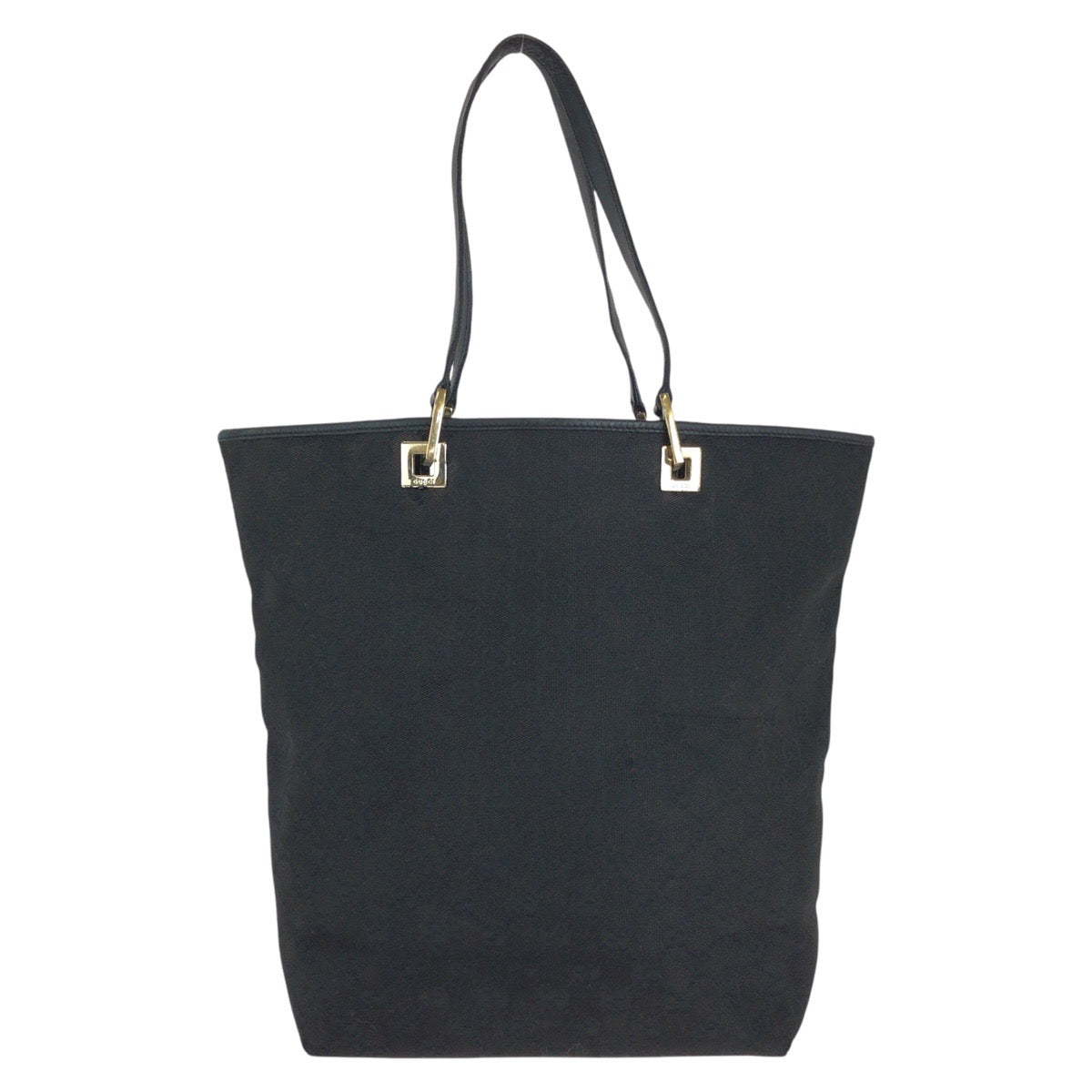 15484
GUCCI グッチ ブラック 黒 ゴールド金具 GGキャンバス / レザー 002 1098 トートバッグ ショルダーバッグ  レディース AB18