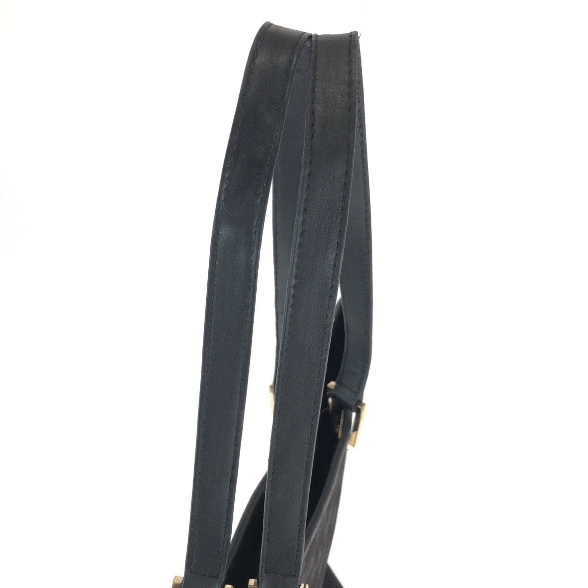 15484
GUCCI グッチ ブラック 黒 ゴールド金具 GGキャンバス / レザー 002 1098 トートバッグ ショルダーバッグ  レディース AB18