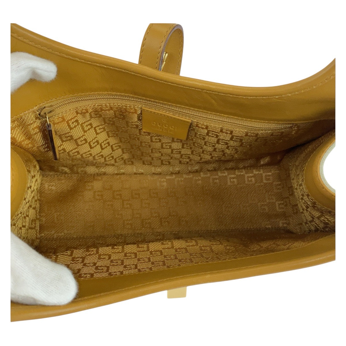 15493
GUCCI グッチ ジャッキー グレー キャメル ゴールド金具 スウェード / レザー 002 1068 ショルダーバッグ レディース AB33