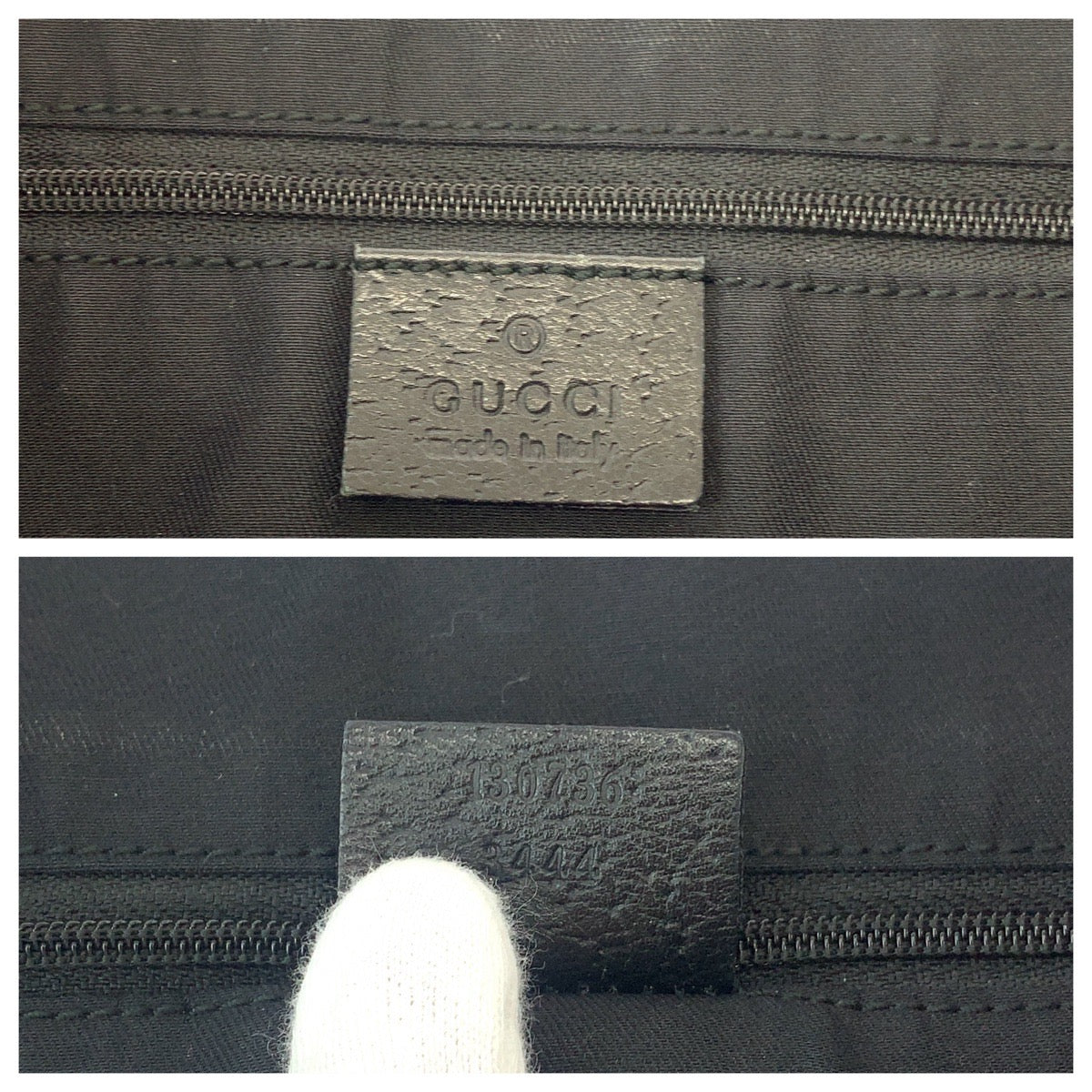 15494
GUCCI グッチ ブラック 黒 ゴールド金具 GGキャンバス 130736 トートバッグ ショルダーバッグ  レディース