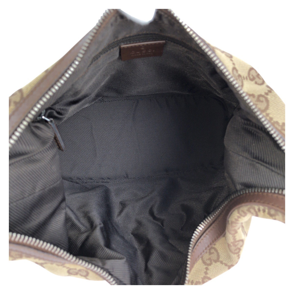 15496
GUCCI グッチ ベージュ GGキャンバス / レザー 001 3314 ショルダーバッグ  レディース