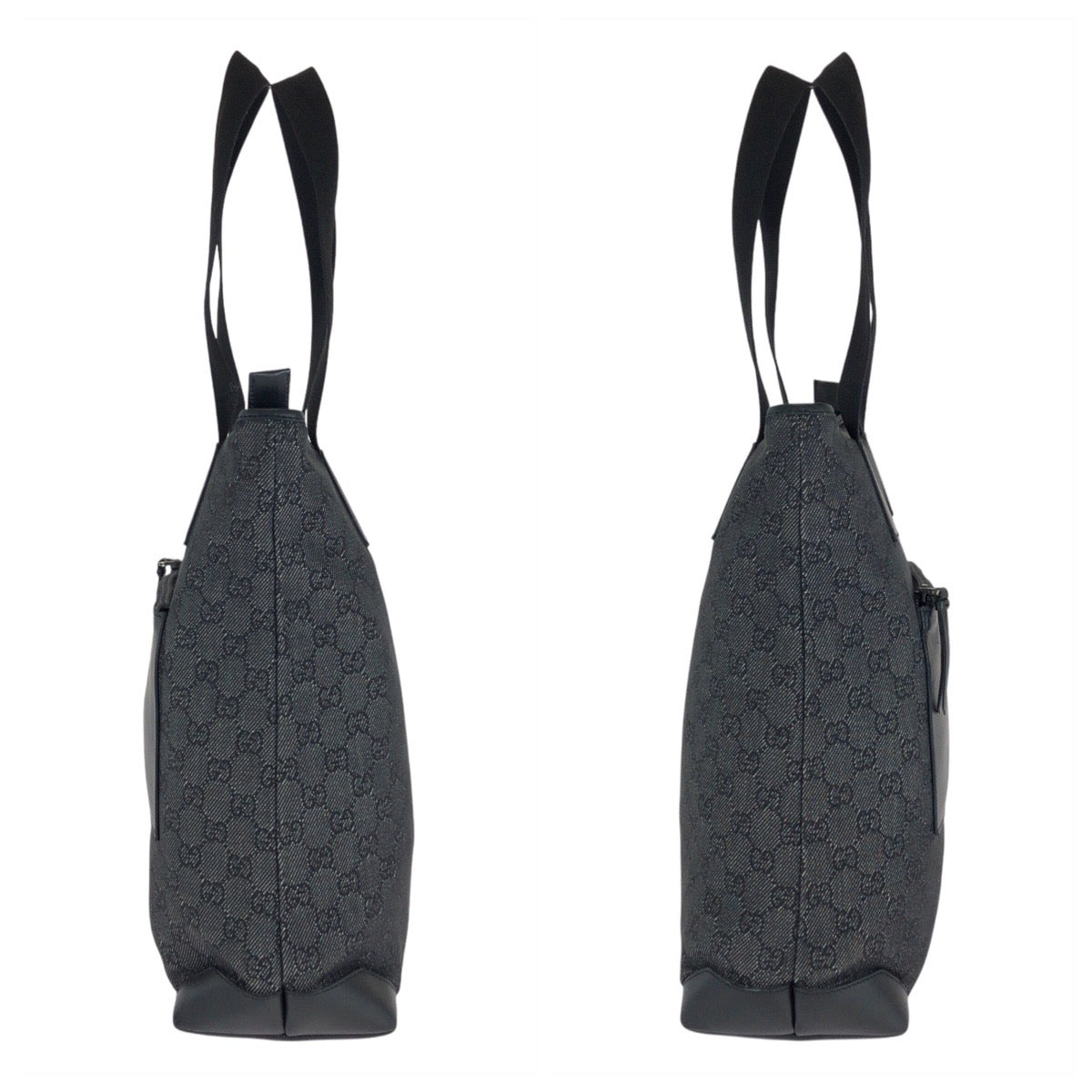 15498
GUCCI グッチ ブラック 黒 GGキャンバス / レザー 28892 トートバッグ ショルダーバッグ  レディース ABP19