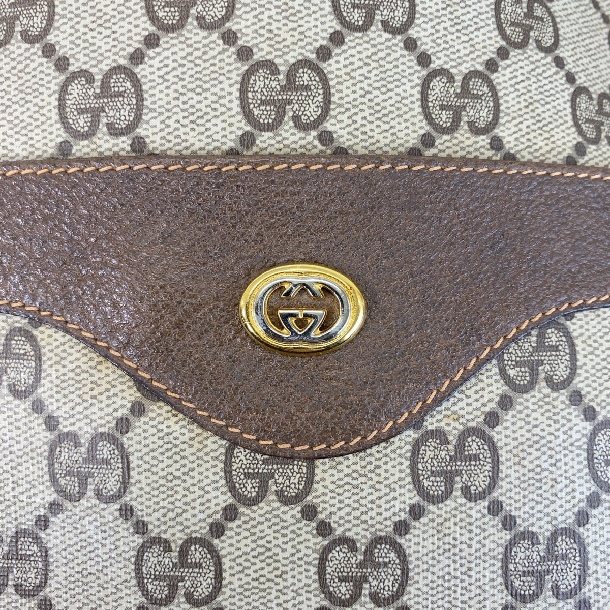 15500
GUCCI グッチ シェリーライン オールドグッチ ブラウン ベージュ ゴールド金具 GGスプリームキャンバス 89 02 003 トートバッグ ショルダーバッグ  レディース