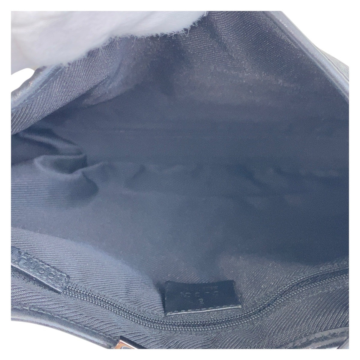 15509
GUCCI グッチ ジャッキー ブラック 黒 GGキャンバス / レザー 963 ショルダーバッグ  レディース