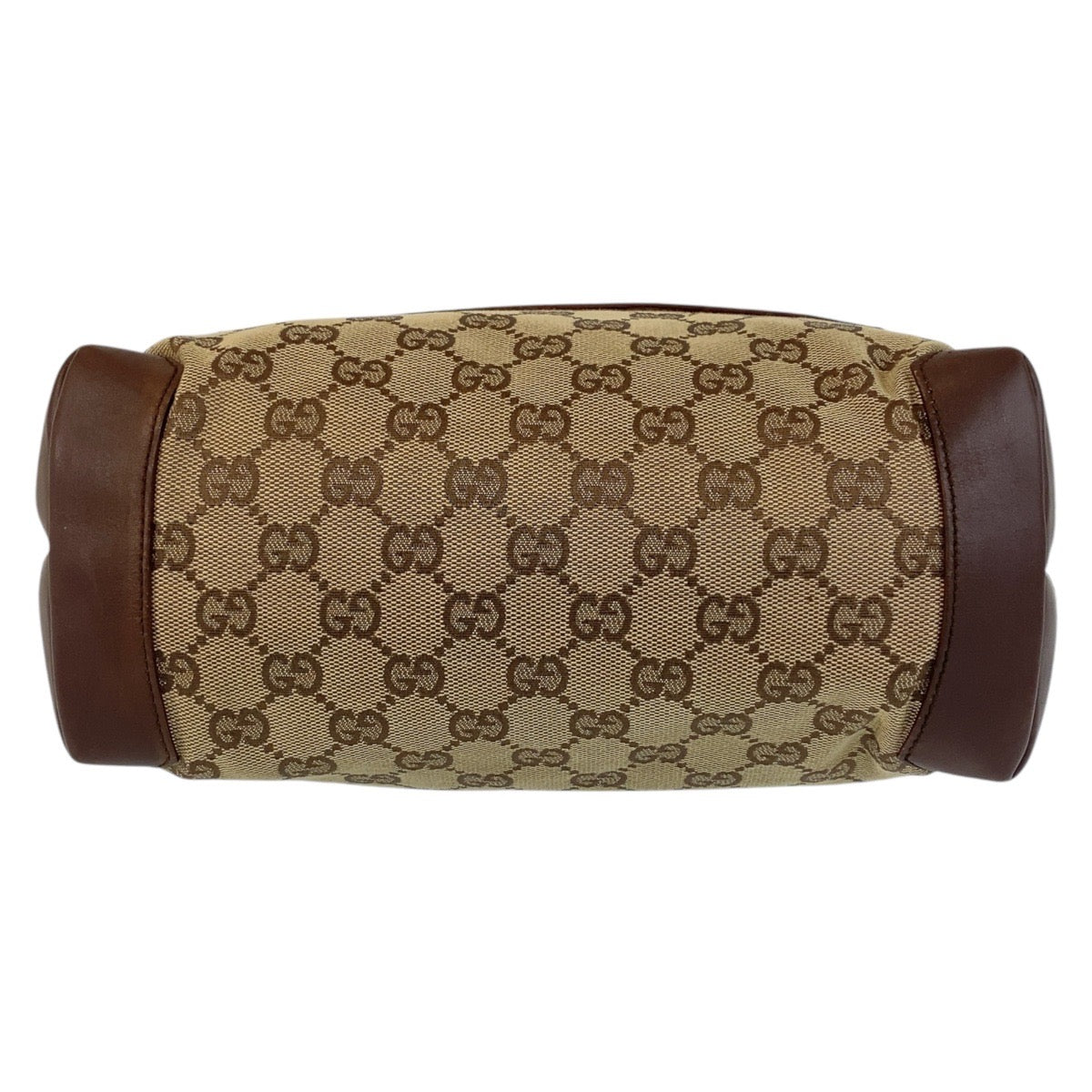 15513
GUCCI グッチ ブラウン ベージュ GGキャンバス / レザー 019 0402 トートバッグ ショルダーバッグ  レディース