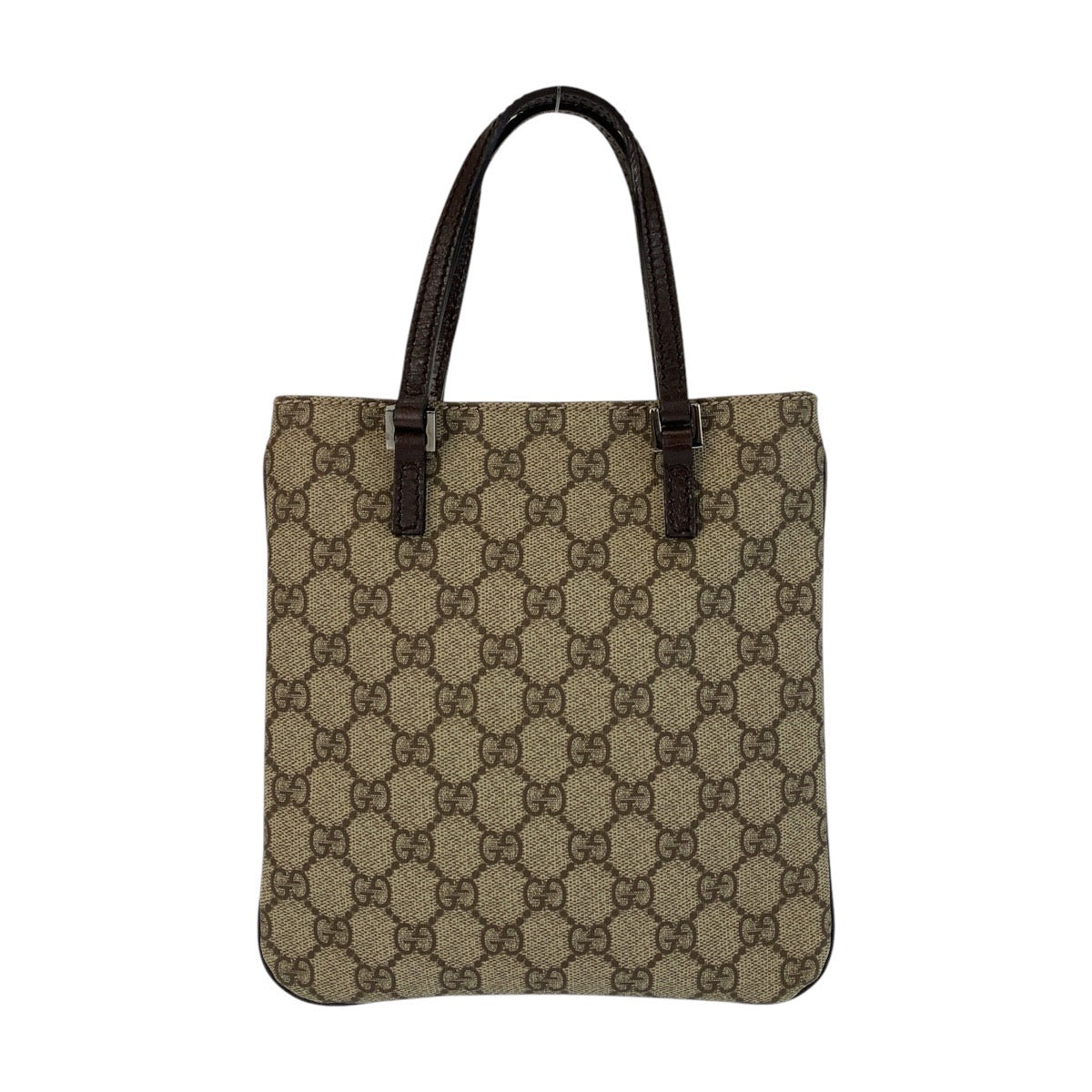 15516
GUCCI グッチ ベージュ ブラウン GGスプリームキャンバス / レザー 114600 トートバッグ ハンドバッグ  レディース