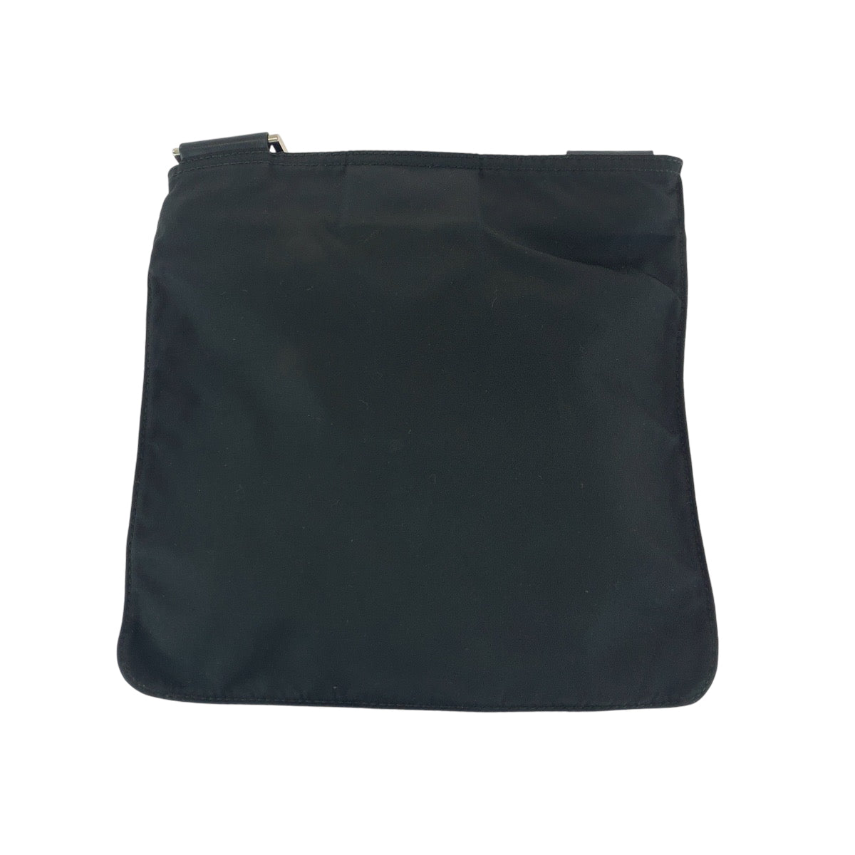 15517
PRADA プラダ テスート 三角ロゴプレート ブラック シルバー金具 ナイロン ショルダーバッグ サコッシュ 男女兼用  メンズ