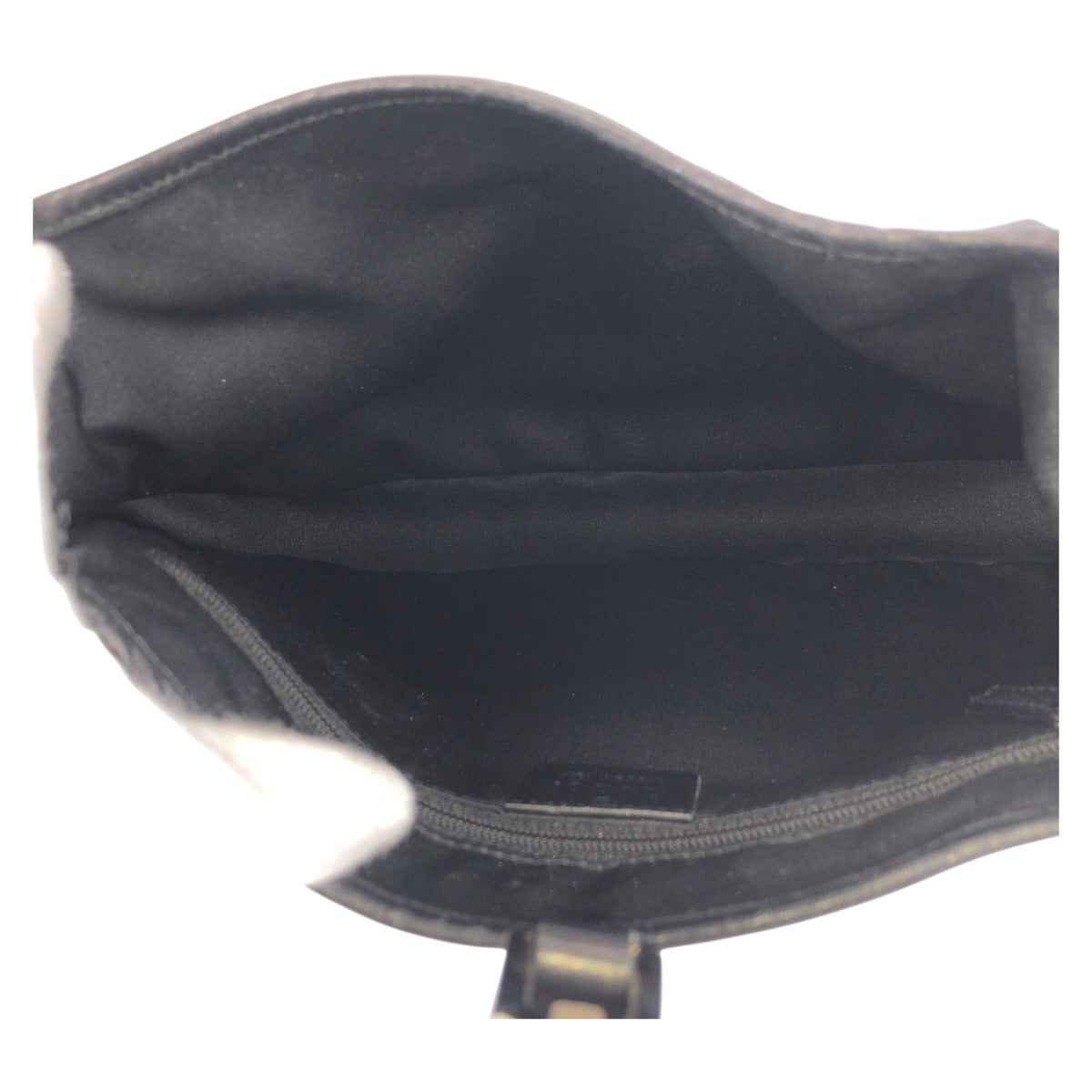 15526
GUCCI グッチ ジャッキー ブラック 黒 GGキャンバス / レザー 001 3735 ショルダーバッグ  レディース