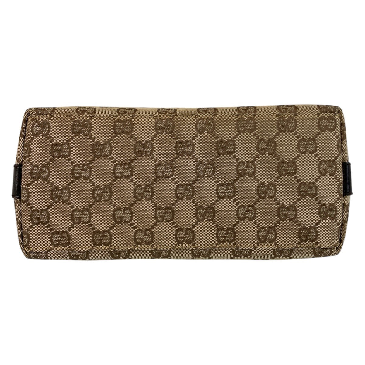 15529
GUCCI グッチ ベージュ ブラウン GGキャンバス / レザー 000 0602 ショルダーバッグ  レディース