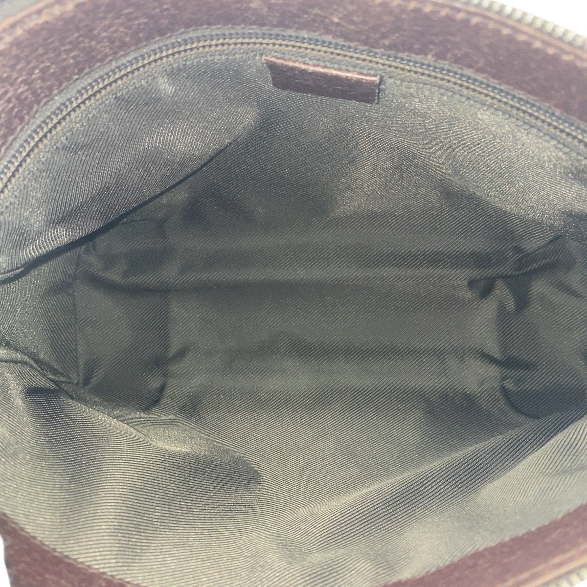 15540
GUCCI グッチ ベージュ ブラウン GGキャンバス / レザー 114273 斜め掛け ショルダーバッグ  レディース ABP41