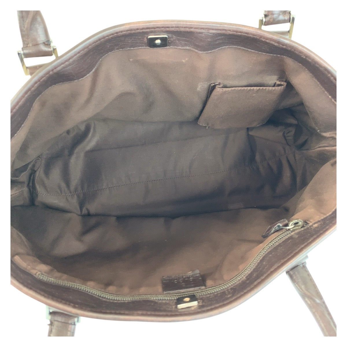 15548
GUCCI グッチ ベージュ ブラウン GGスプリームキャンバス / レザー 114595 トートバッグ ショルダーバッグ  レディース