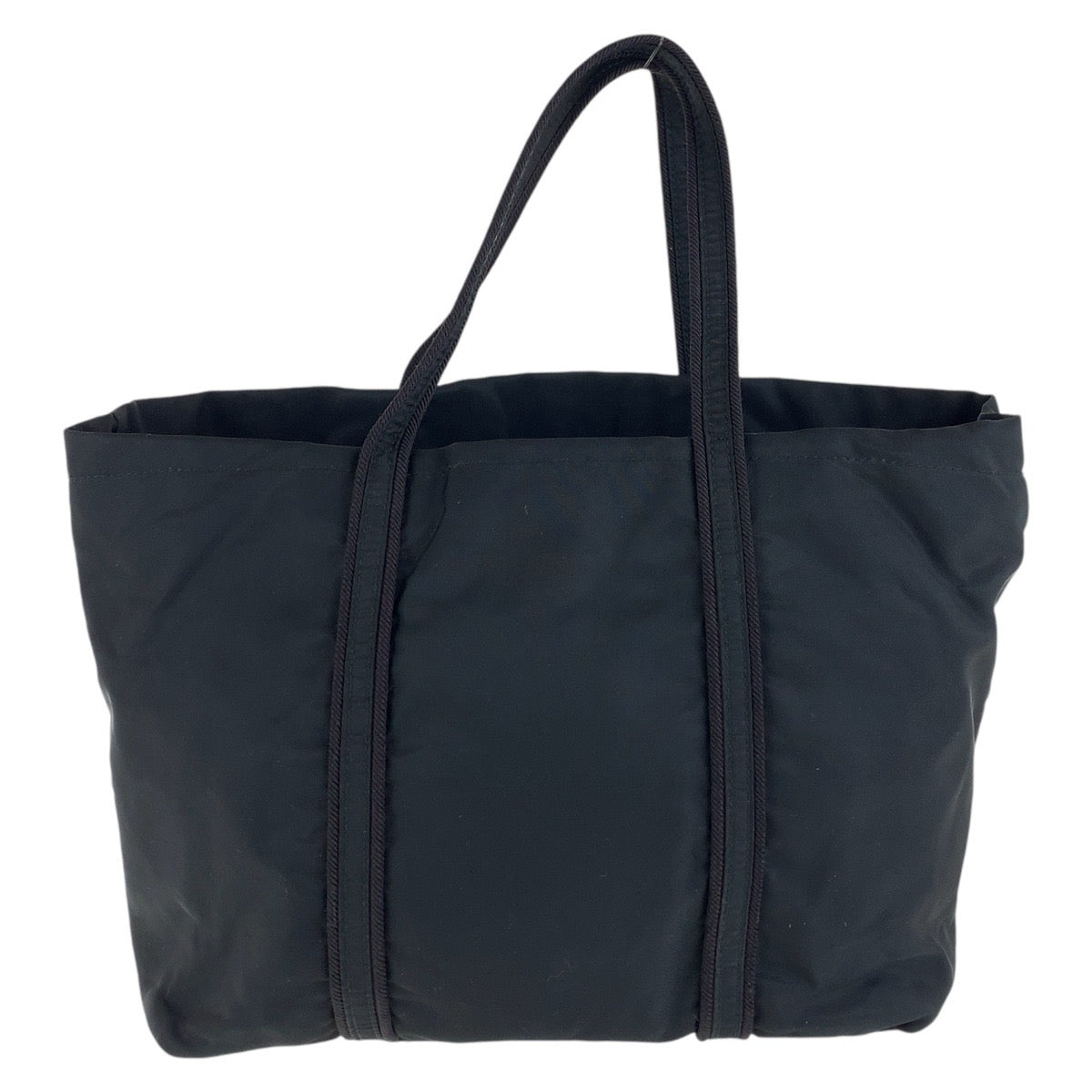 15554
PRADA プラダ テスート ブラック 黒 シルバー金具 ナイロン トートバッグ ハンドバッグ  レディース