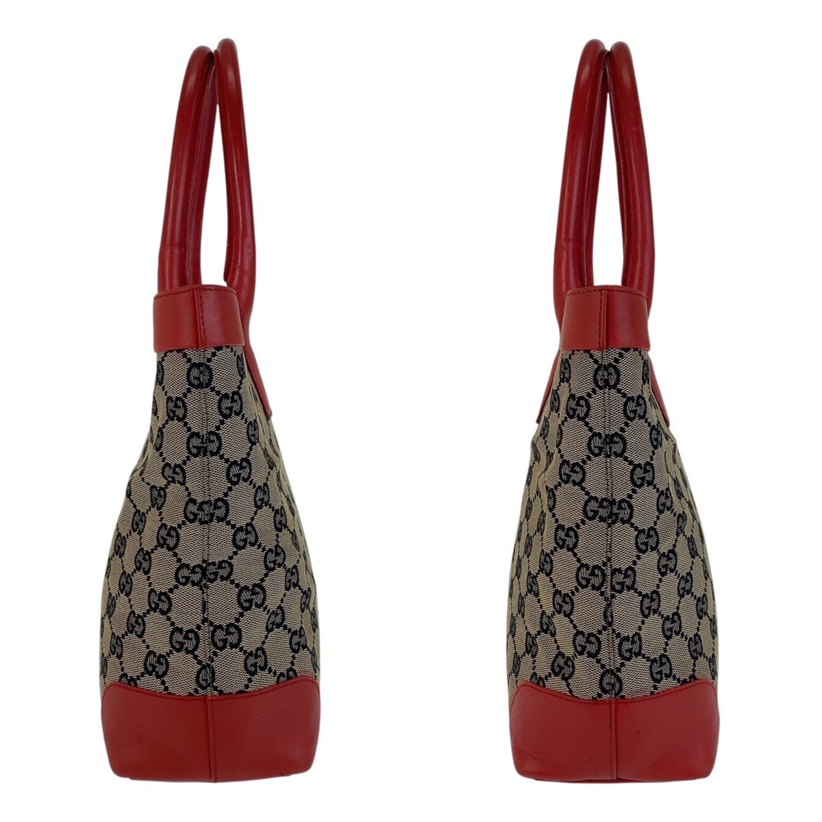15564
GUCCI グッチ ベージュ レッド GGキャンバス / レザー 002 1119 トートバッグ ショルダーバッグ  レディース