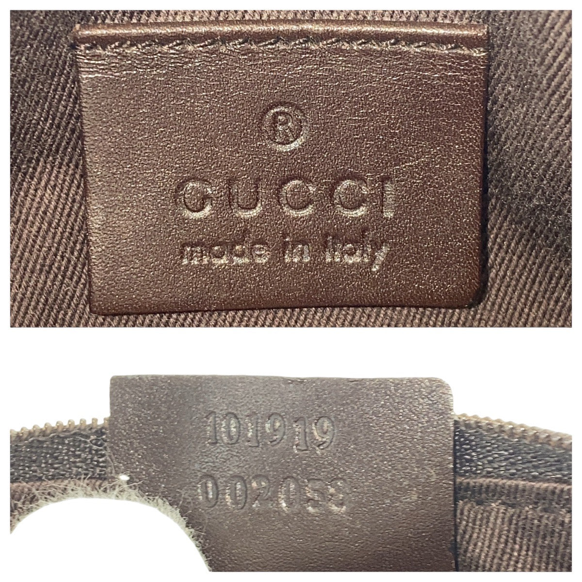 15566
GUCCI グッチ ブラウン GGキャンバス / レザー 101919 トートバッグ ショルダーバッグ  レディース