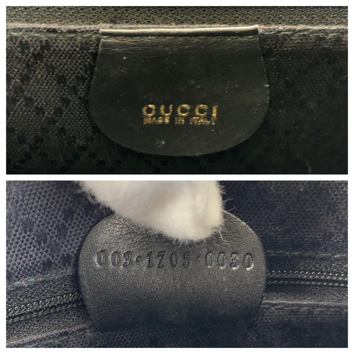 15570
GUCCI グッチ バンブー ブラック 黒 ゴールド金具 レザー 003 1705 0030 リュック バックパック  レディース