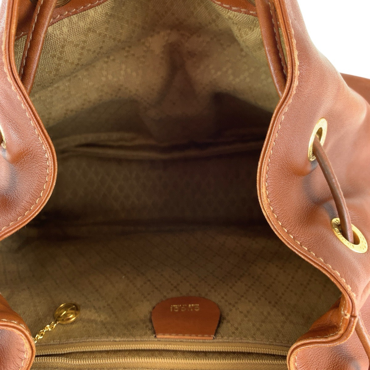 15572
GUCCI グッチ バンブー ライトブラウン キャメル ゴールド金具 レザー 003 1998 0016 リュック・デイパック バックパック  レディース