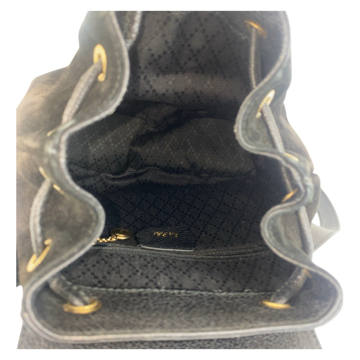 15575
GUCCI グッチ バンブー ブラック 黒 ゴールド金具 スウェード / レザー 003 1705 0030 リュック バッグパック  レディース AB17