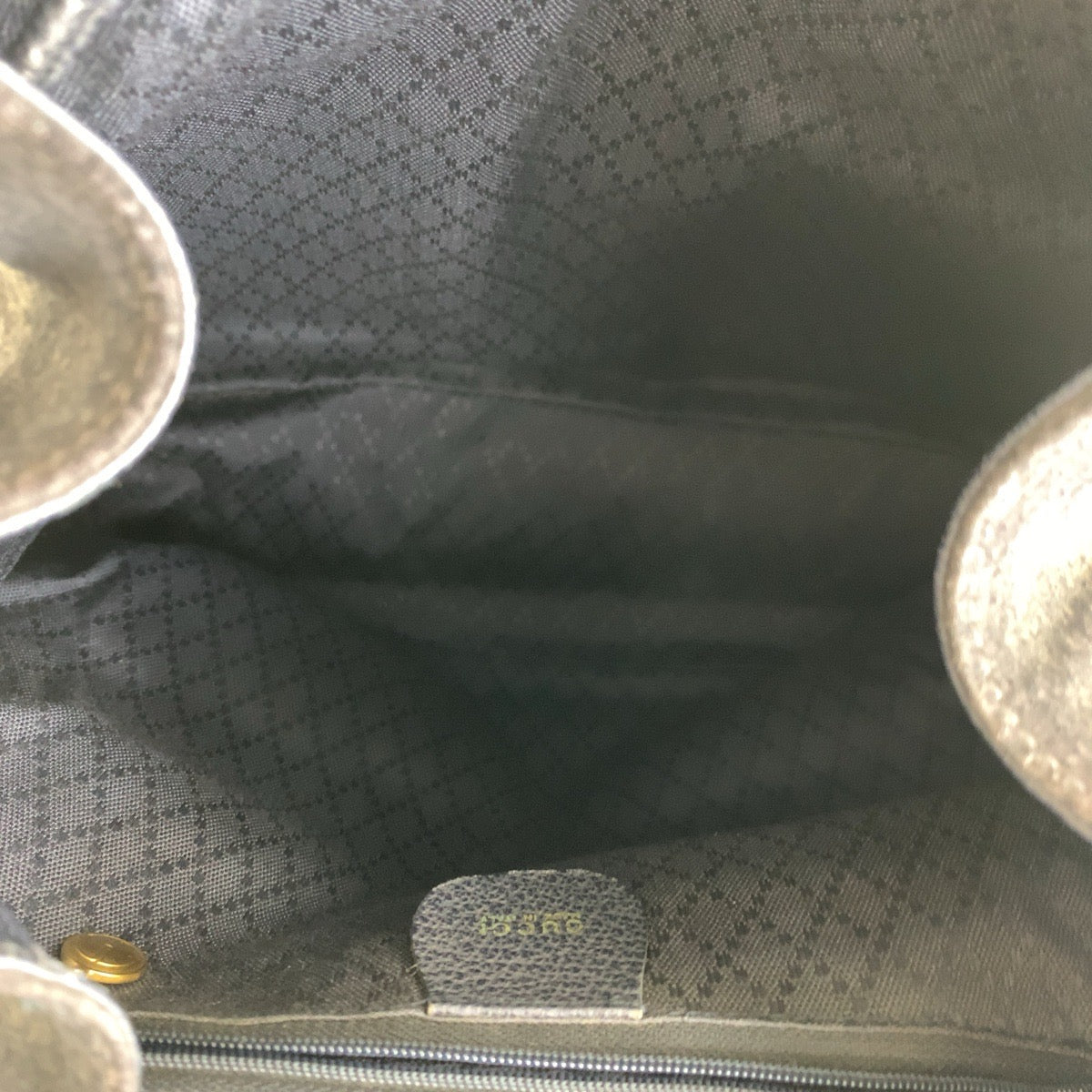 15576
GUCCI グッチ バンブー ネイビー ゴールド金具 スウェード / レザー 003 2058 0016 リュック・デイパック バックパック  レディース