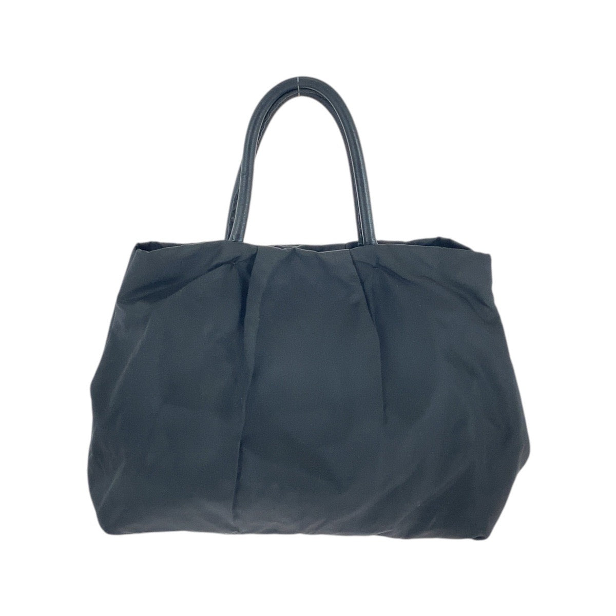15587
PRADA プラダ テスート リボン ブラック 黒 ピンク ゴールド金具 ナイロン / レザー トートバッグ ハンドバッグ  レディース