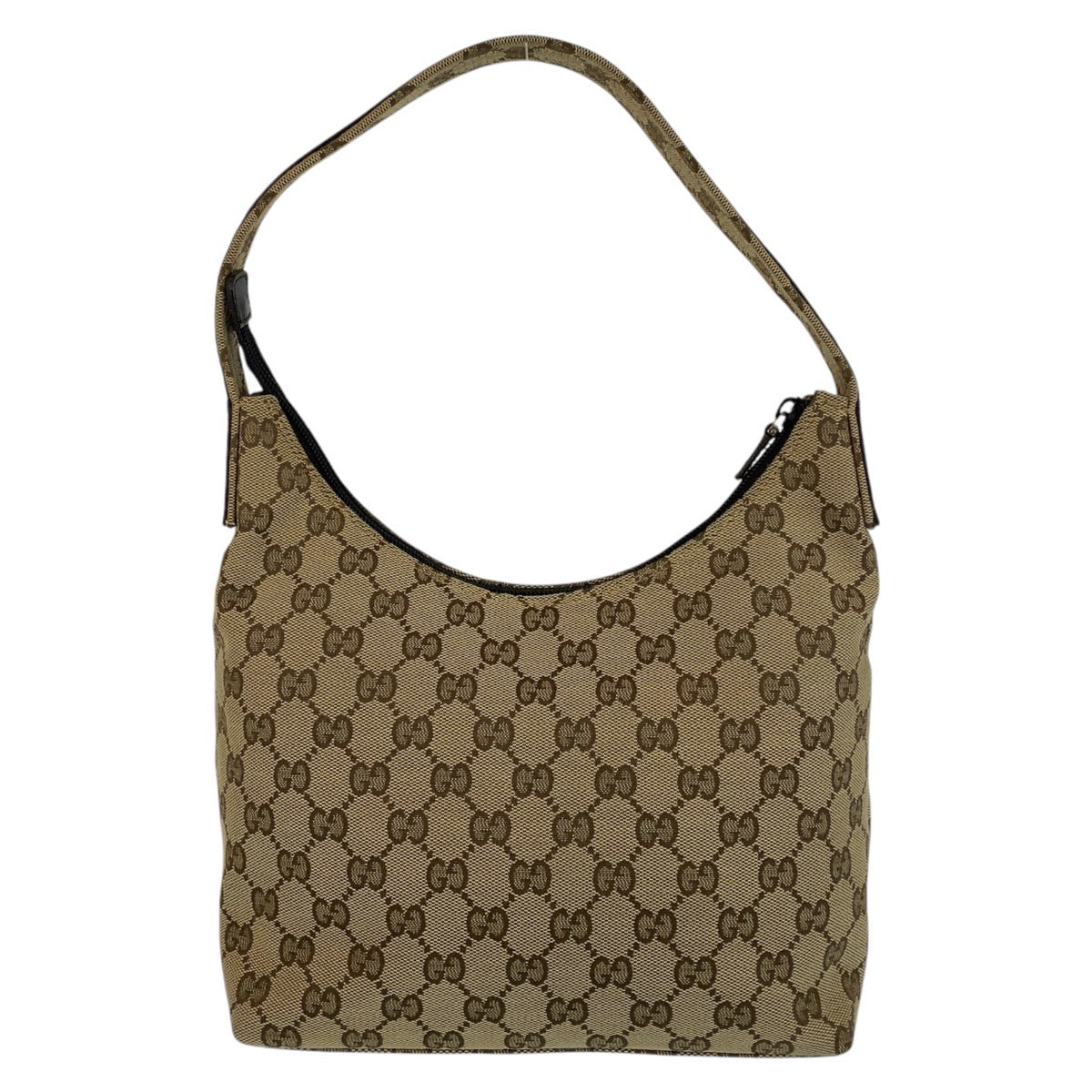 15594
GUCCI グッチ ベージュ ブラウン GGキャンバス 001 3386 ショルダーバッグ  レディース
