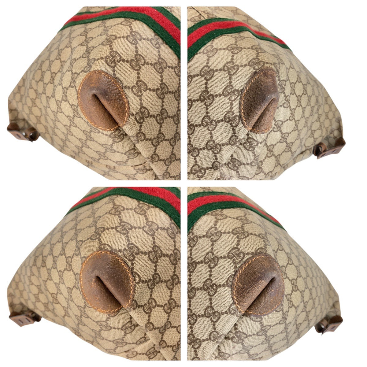 15599
GUCCI グッチ ヴィンテージ オールドグッチ シェリーライン インターロッキング ブラウン ゴールド金具 GGスプリームキャンバス / レザー 012 39 6211 ボストンバッグ 男女兼用  レディース