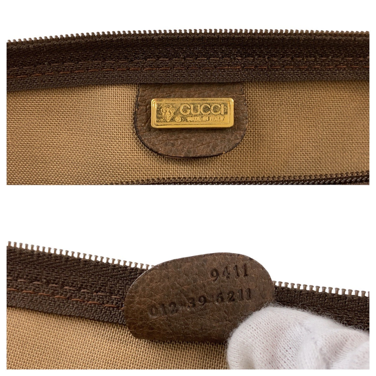 15599
GUCCI グッチ ヴィンテージ オールドグッチ シェリーライン インターロッキング ブラウン ゴールド金具 GGスプリームキャンバス / レザー 012 39 6211 ボストンバッグ 男女兼用  レディース