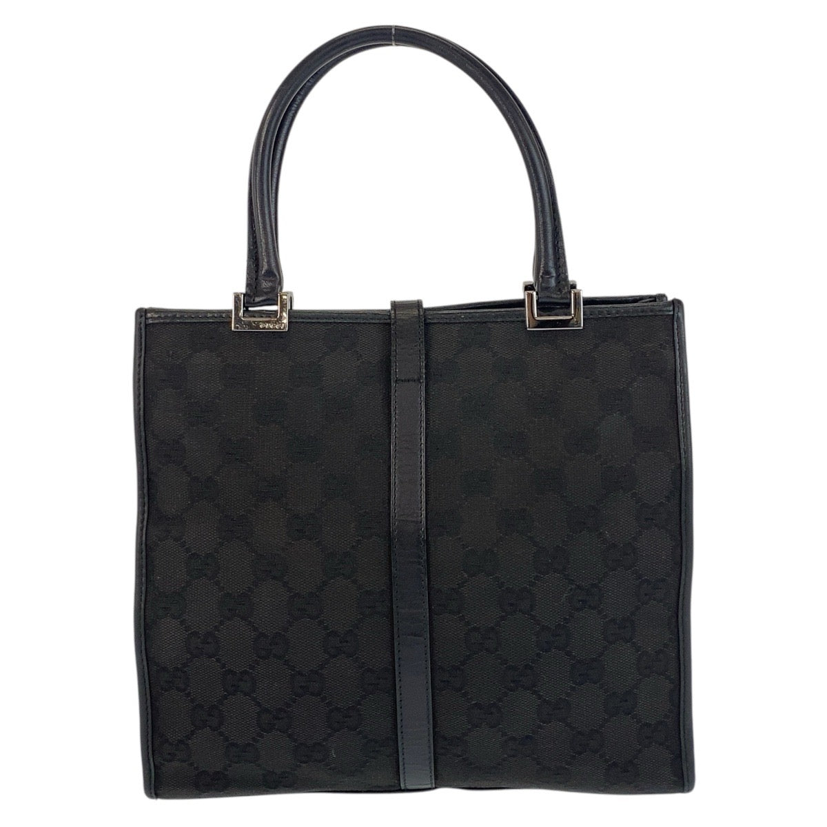 15602
GUCCI グッチ ジャッキー ブラック 黒 GGキャンバス / レザー 002 1065 ハンドバッグ トートバッグ レディース ABP39
