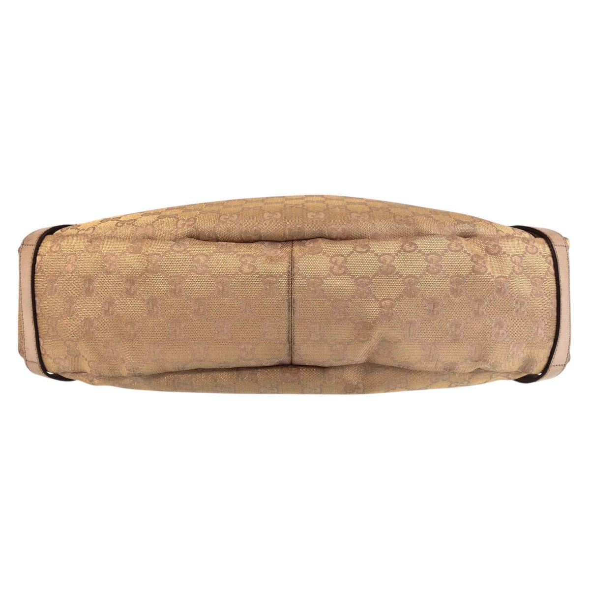15610
GUCCI グッチ アビー ベージュ ゴールド金具 GGキャンバス / レザー 130736 トートバッグ ショルダーバッグ  レディース AB25