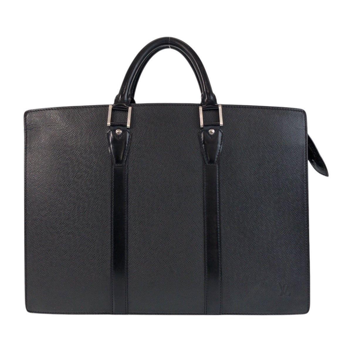 15612
LOUIS VUITTON ルイヴィトン タイガ ポルトドキュマン ロザン アルドワーズ ブラック 黒 シルバー金具 レザー M30052 ビジネスバッグ ブリーフケース  メンズ ABP46