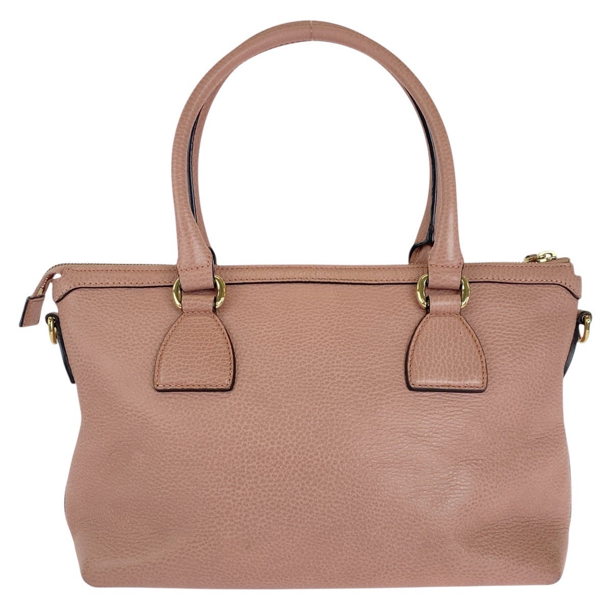 15614
GUCCI グッチ GGマーモント ピンク ゴールド金具 レザー 449659 トートバッグ ショルダーバッグ 2way  レディース AB38