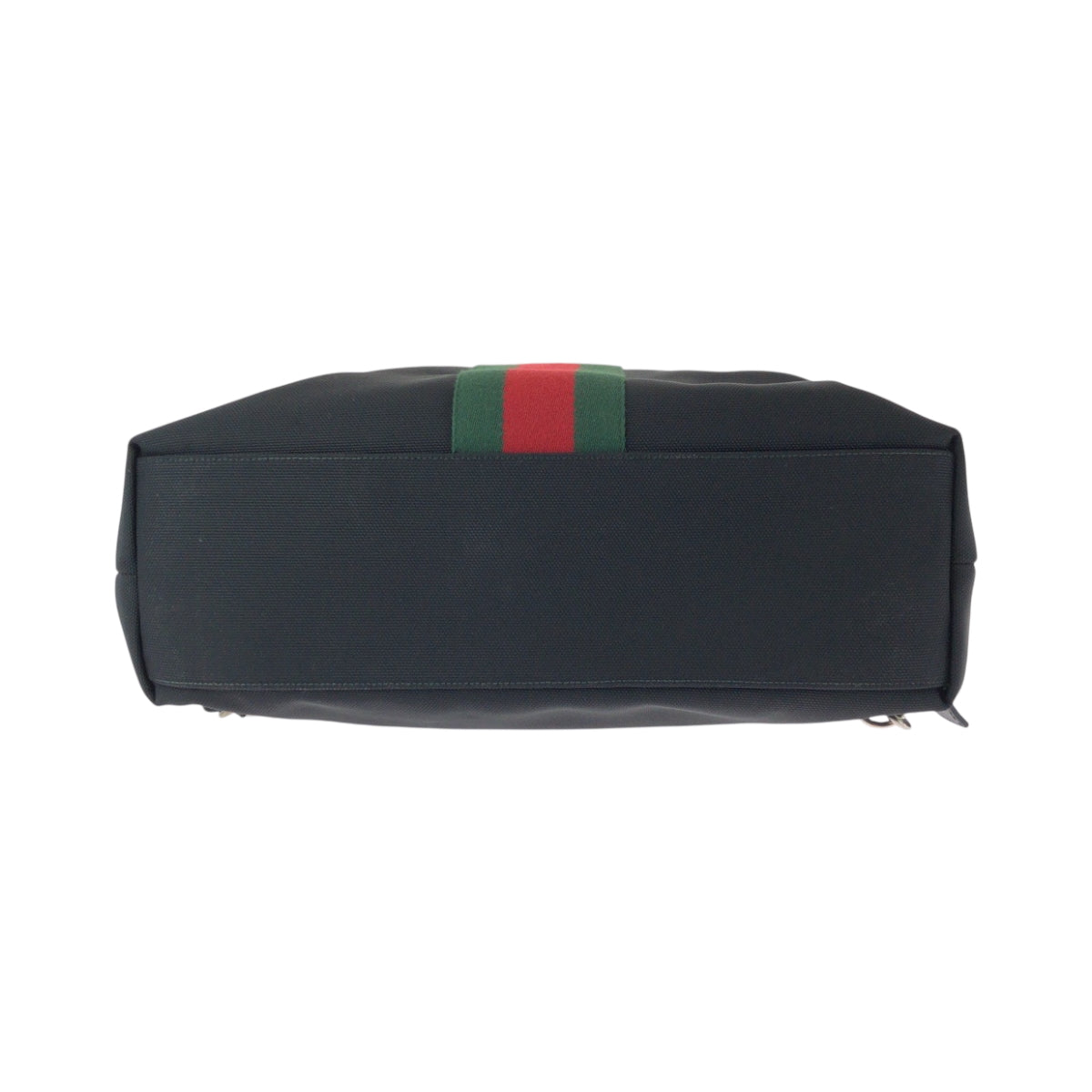 15615
GUCCI グッチ シェリーライン ブラック レッド グリーン シルバー金具 キャンバス 387105 バックパック リュックサック トートバッグ 2way  メンズ