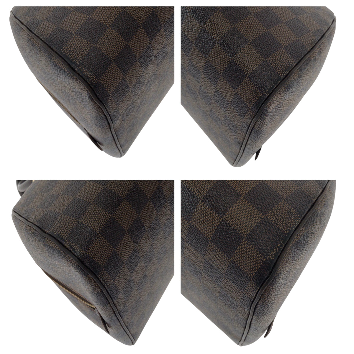 15617
LOUIS VUITTON ルイヴィトン ダミエ エベヌ リベラMM ブラウン ゴールド金具 PVC N41434 ボストンバッグ ハンドバッグ  レディース