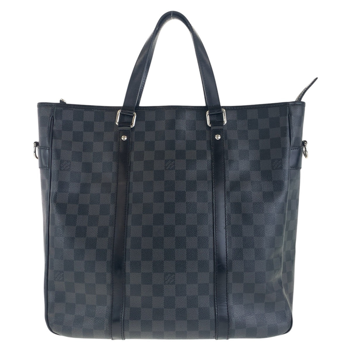 15620
LOUIS VUITTON ルイヴィトン ダミエ グラフィット タダオ ブラック 黒 シルバー金具 PVC / レザー N51192 ビジネスバッグ ブリーフケース 2way  メンズ