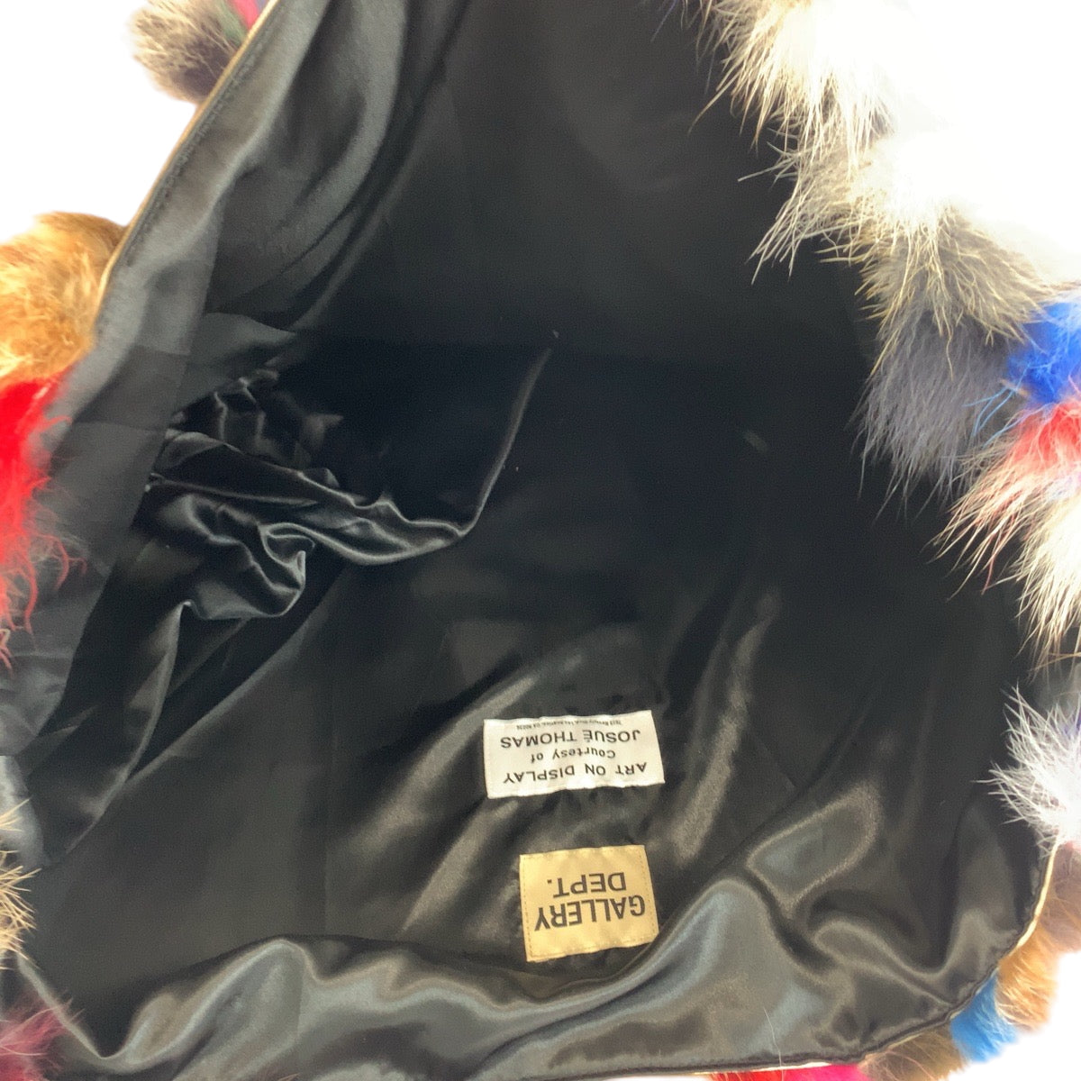 15625
GALLERY DEPT ギャラリーデプト マルチカラー フォックス トートバッグ ショルダーバッグ レディース SA120