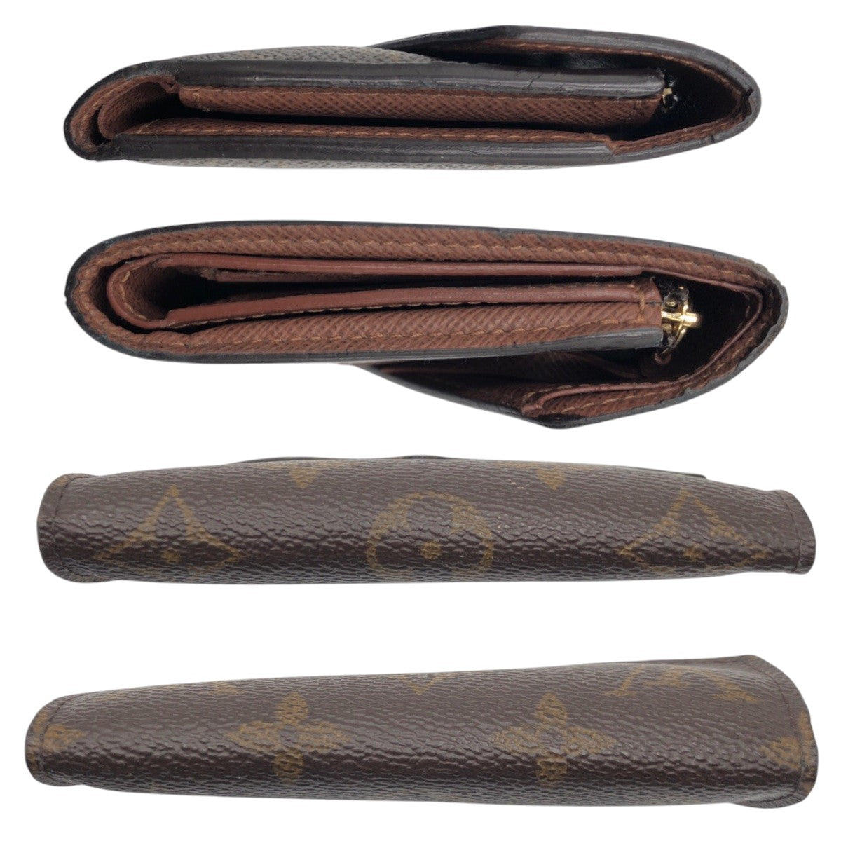 15628
LOUIS VUITTON ルイヴィトン モノグラム ポルトフォイユ ヴィクトリーヌ ブラウン ゴールド金具 PVC M62472 三つ折り財布 折財布 コンパクトウォレット  レディース