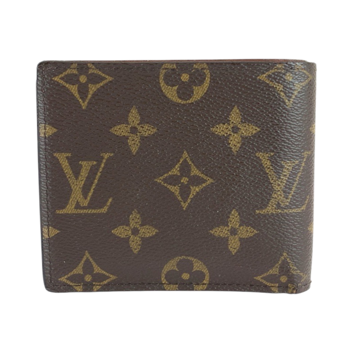 15629
LOUIS VUITTON ルイヴィトン モノグラム ポルトフォイユ マルコ ブラウン PVC M61675 折財布 コンパクトウォレット  メンズ