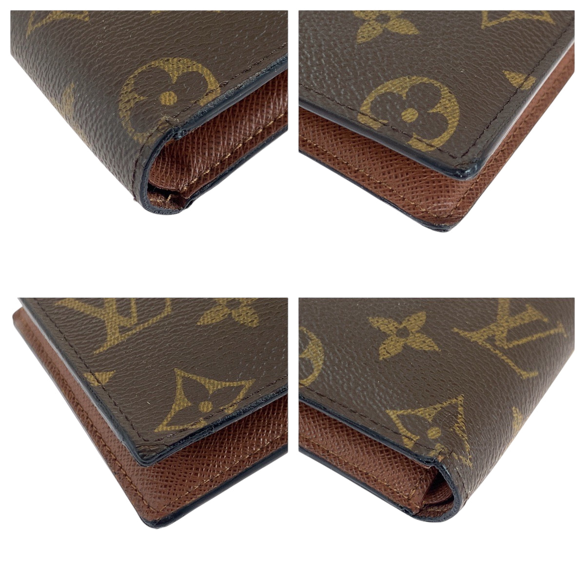 15629
LOUIS VUITTON ルイヴィトン モノグラム ポルトフォイユ マルコ ブラウン PVC M61675 折財布 コンパクトウォレット  メンズ