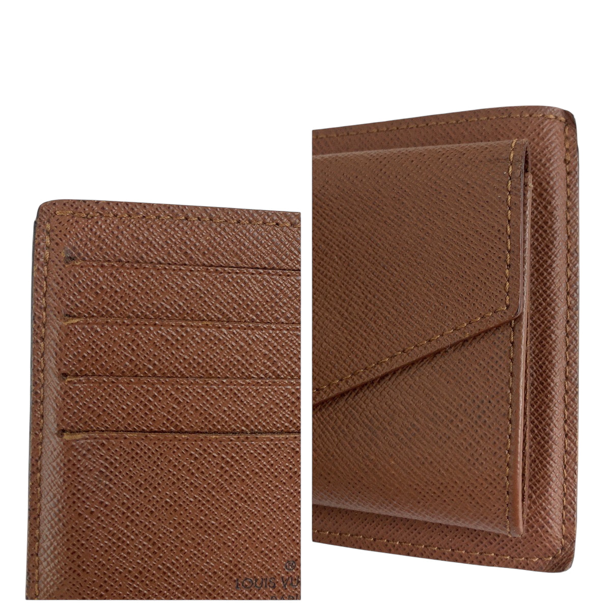 15629
LOUIS VUITTON ルイヴィトン モノグラム ポルトフォイユ マルコ ブラウン PVC M61675 折財布 コンパクトウォレット  メンズ