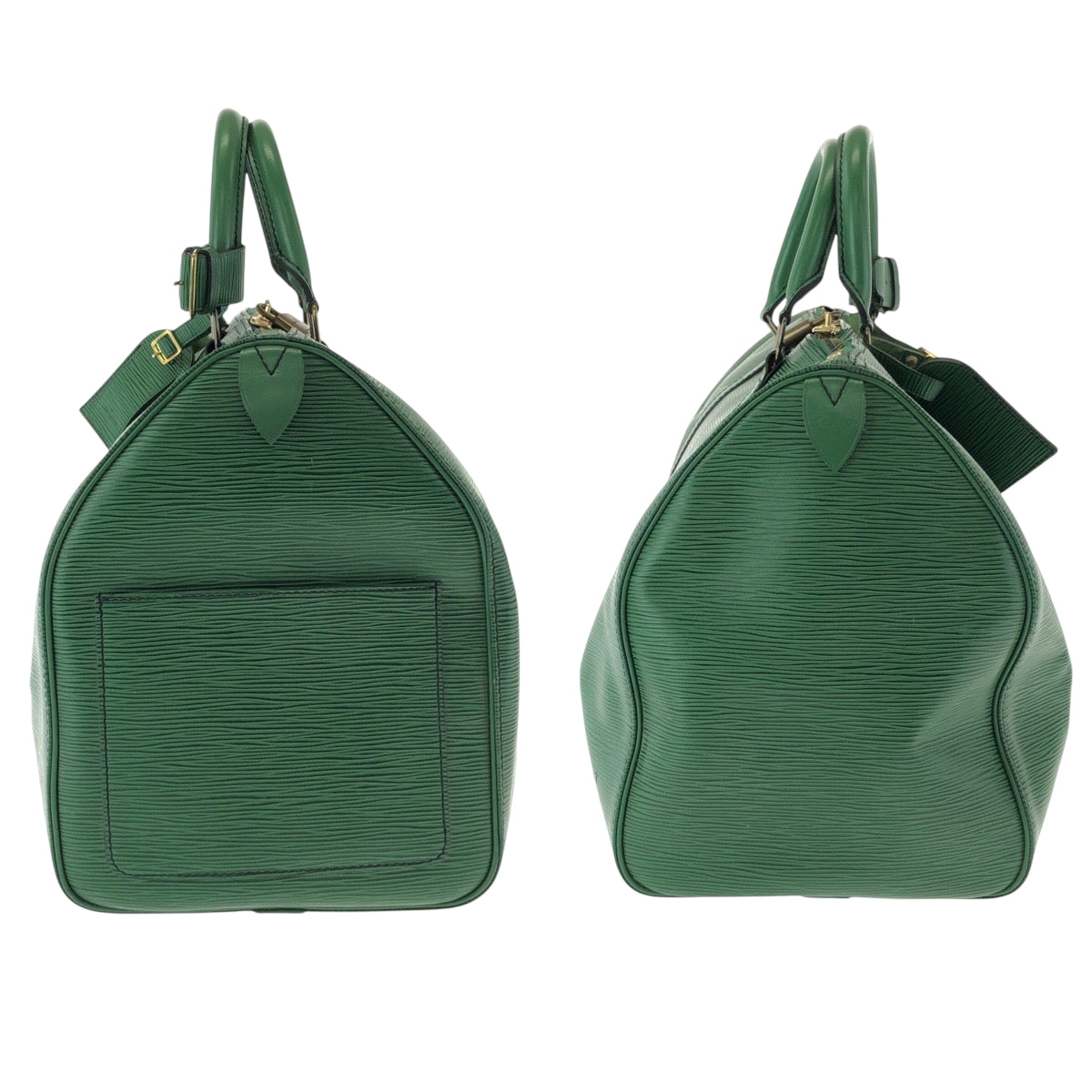 15630
LOUIS VUITTON ルイヴィトン エピ キーポル45 男女兼用 ボルネオグリーン ゴールド金具 エピレザー M42974 ボストンバッグ ハンドバッグ  レディース