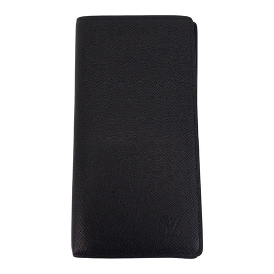 15632
LOUIS VUITTON ルイヴィトン タイガ ポルトフォイユ ブラザ ブラック 黒 シルバー金具 レザー M30179 長財布 ロングウォレット  メンズ