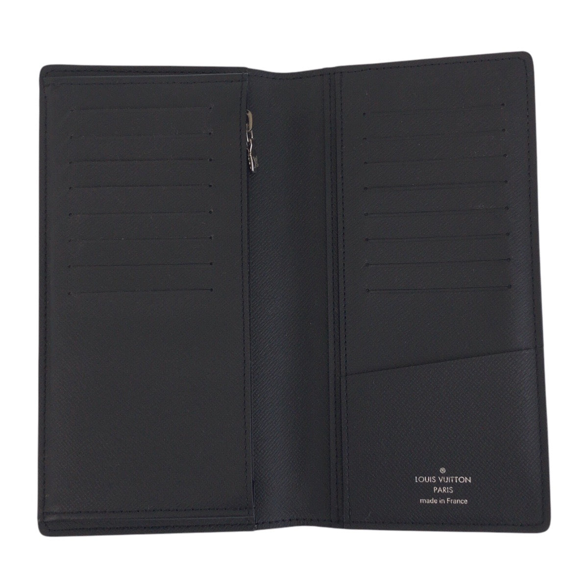 15632
LOUIS VUITTON ルイヴィトン タイガ ポルトフォイユ ブラザ ブラック 黒 シルバー金具 レザー M30179 長財布 ロングウォレット  メンズ